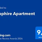 Apartment Sapphire , Beachfront Family For 4 With Private Garden, 1-minute Walk To The