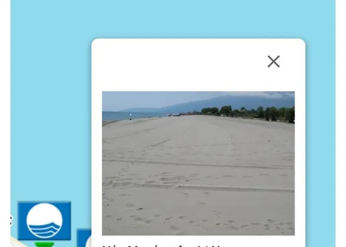 Sapphire , Beachfront Family For 4 With Private Garden, 1-minute Walk To The Néa Meságkala